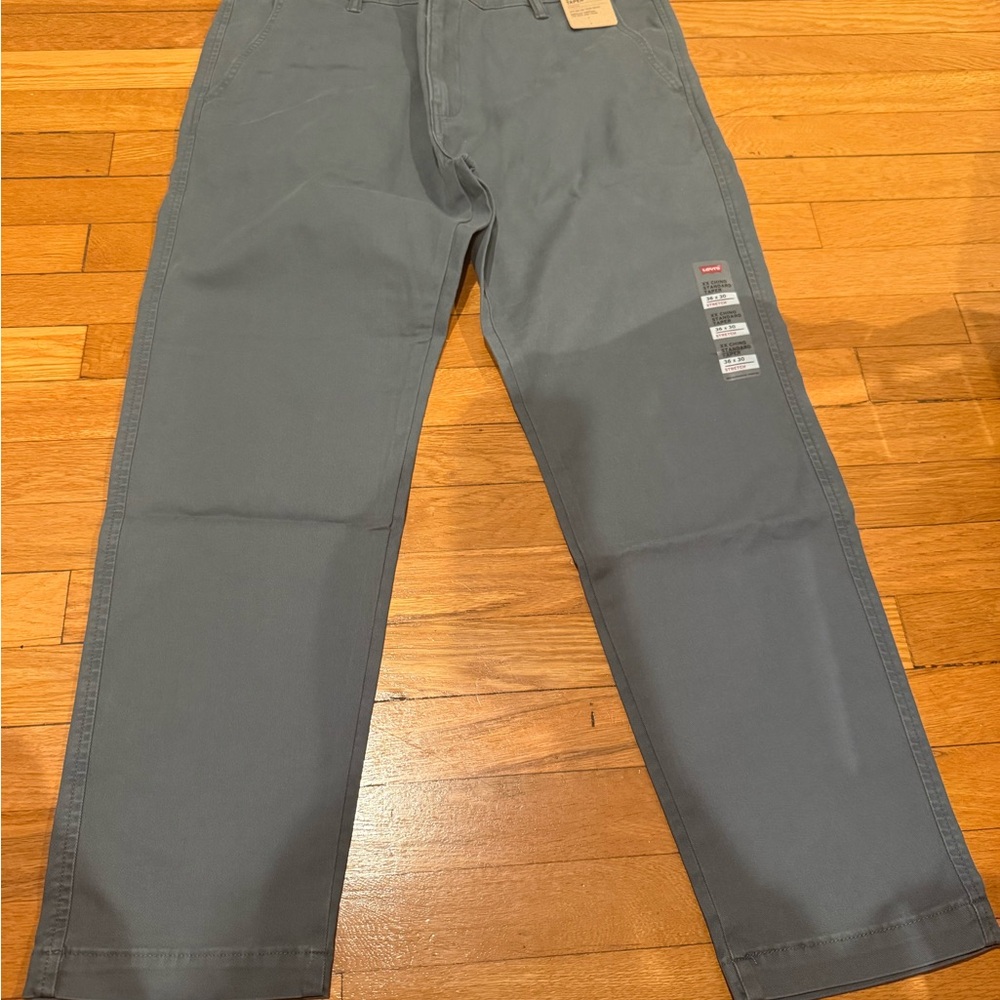 Levi's Gray Chinos Relaxed Fit Durable